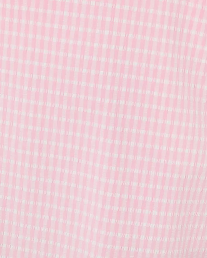 Women Bottoms Lilly Pulitzer UPF 50 Luxletic Aona Skort Conch Shell Pink Performance Gingham Women Bottoms Lilly Pulitzer UPF 50 Luxletic Aona Skort Conch Shell Pink Performance Gingham