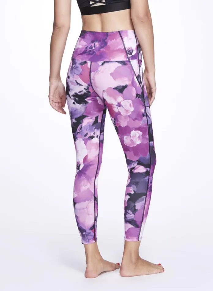 Women Bottoms Marchesa Serena Legging Printed Raspberry Multi