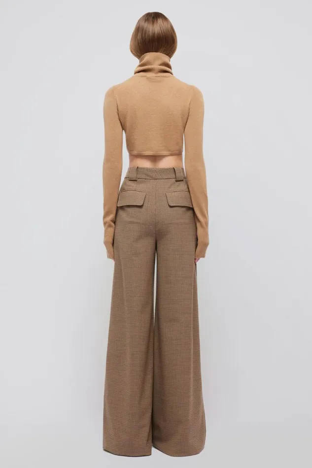 Women Brie Turtleneck Camel Melange Jonathan Simkhai Knitwear
