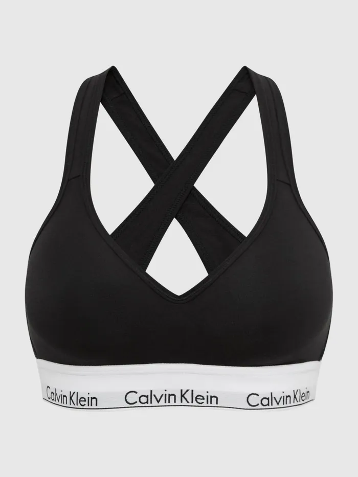 Women Calvin Klein Underwear Lift Bralette Black Reiss Lingerie and Nightwear