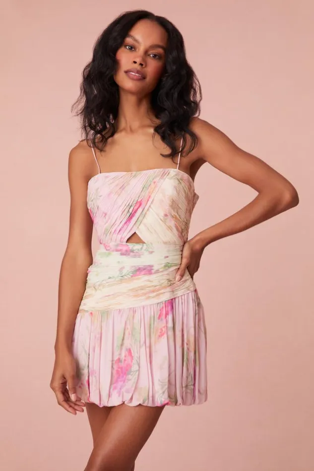Women Camonete Floral Party Mini Dress Garden Sunset LoveShackFancy Dresses Women Camonete Floral Party Mini Dress Garden Sunset LoveShackFancy Dresses