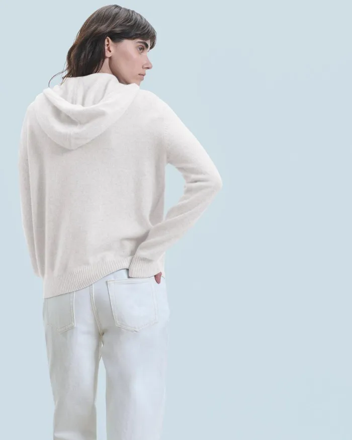 Women Cashmere Sweaters From Future Hoodie Sweater Light Heather Gray