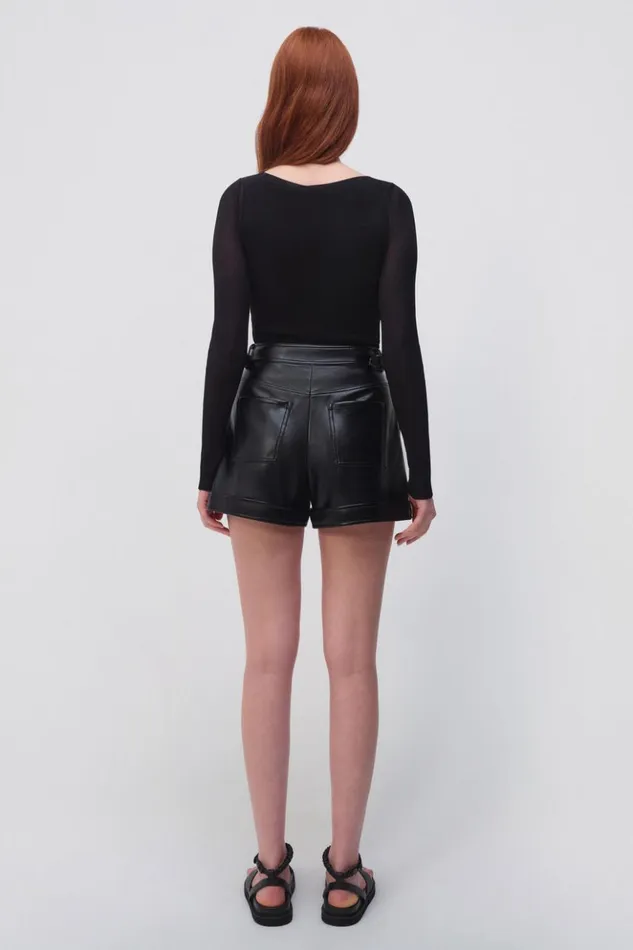Women Chace Shorts Black Jonathan Simkhai Pants and Bottoms