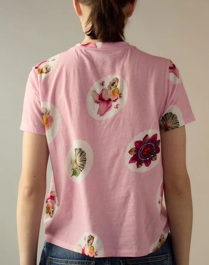 Women CLOTHING Cynthia Rowley Bloom Tee