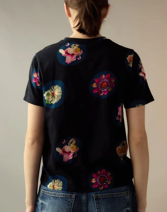 Women CLOTHING Cynthia Rowley Bloom Tee