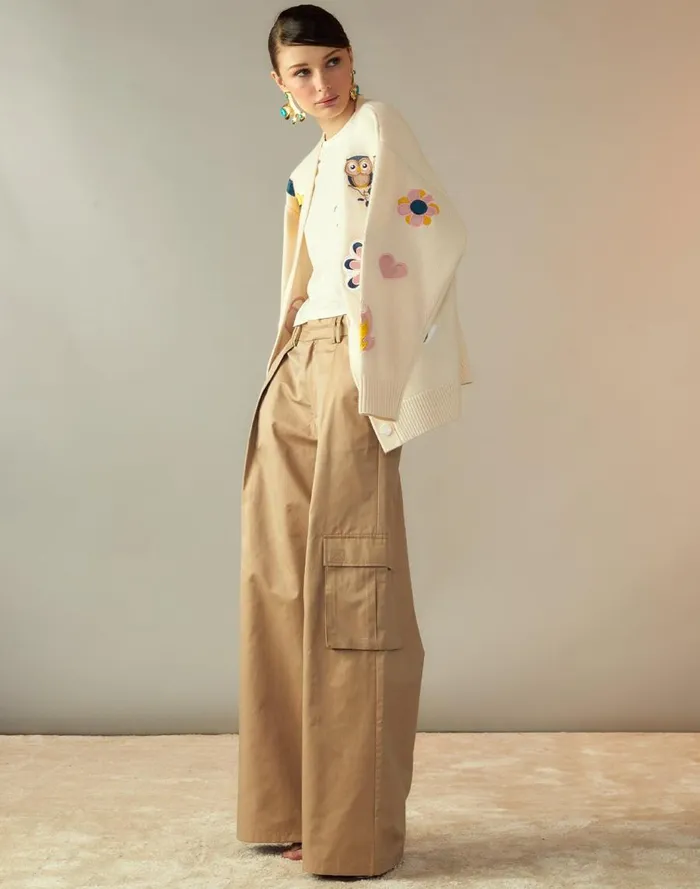 Women CLOTHING Cynthia Rowley Marbella Cotton Cargo Pant
