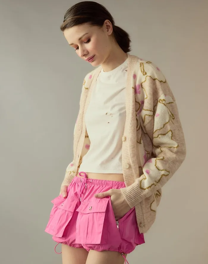 Women CLOTHING Cynthia Rowley Nylon Cargo Shorts