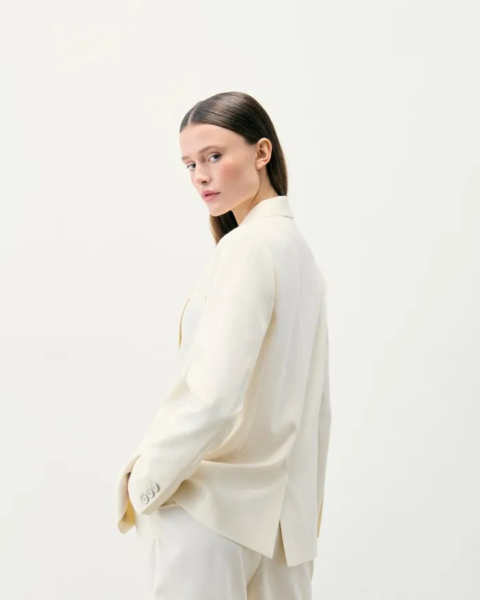 Women Coats and Jackets From Future Blazer Jacket White