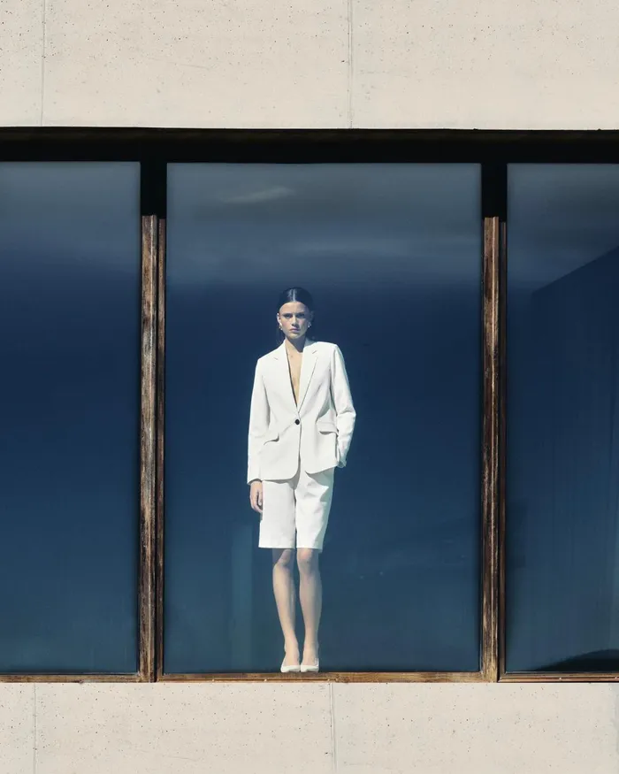 Women Coats and Jackets From Future Blazer Jacket White