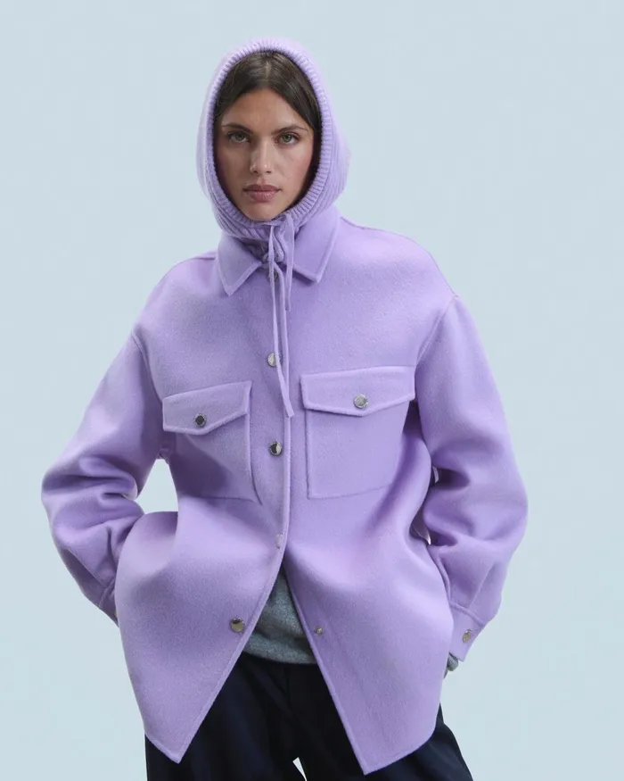 Women Coats and Jackets From Future Outerwear Jacket Magic Lilac