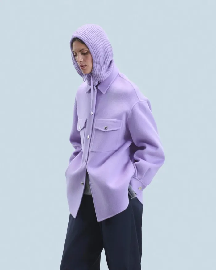 Women Coats and Jackets From Future Outerwear Jacket Magic Lilac