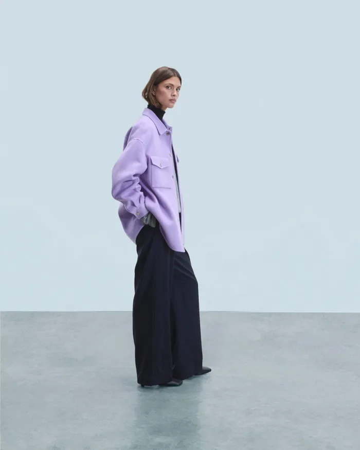 Women Coats and Jackets From Future Outerwear Jacket Magic Lilac