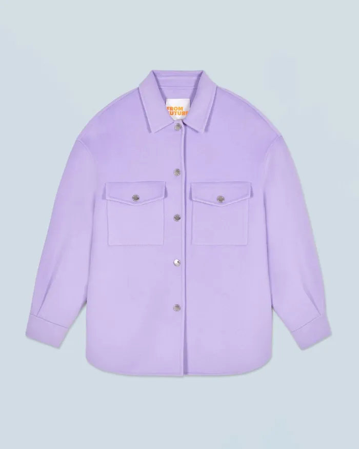 Women Coats and Jackets From Future Outerwear Jacket Magic Lilac