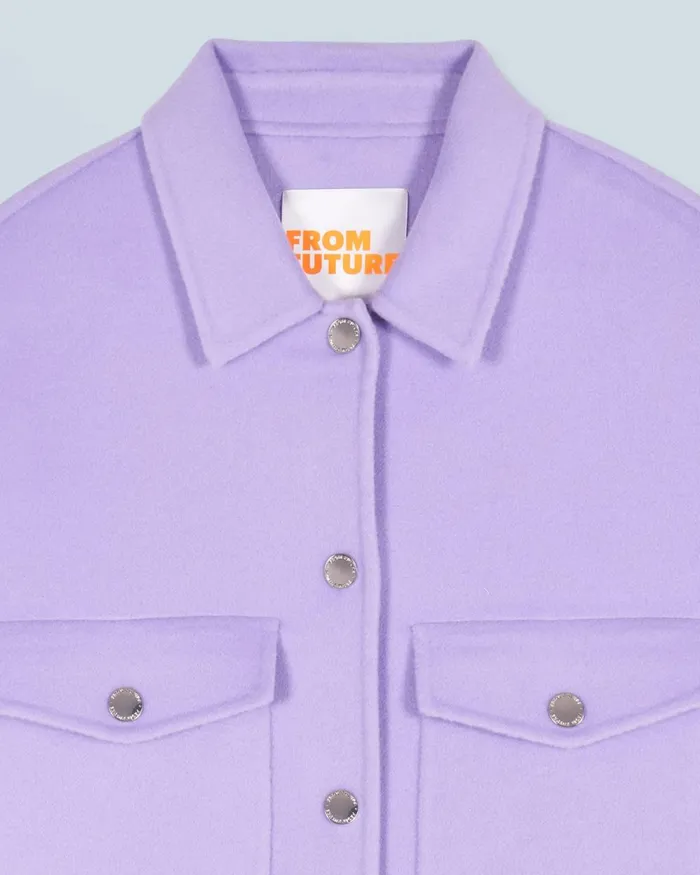 Women Coats and Jackets From Future Outerwear Jacket Magic Lilac