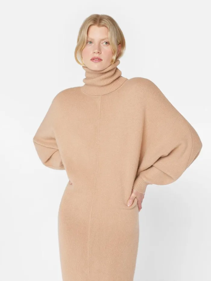 Women Dresses FRAME Long Cashmere Dolman Dress 8212 Blush Women Dresses FRAME Long Cashmere Dolman Dress 8212 Blush