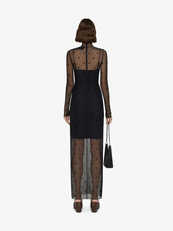 Women Dresses Givenchy Dress In 4G Tulle Black