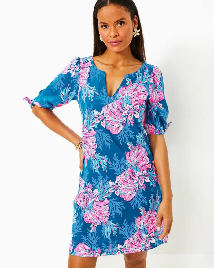 Women Dresses Lilly Pulitzer Easley TShirt Dress Multi For The Fans