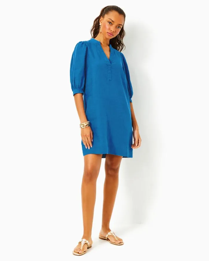 Women Dresses Lilly Pulitzer Riza Long Sleeve Romper Low Tide Navy Bouquet All Day Women Dresses Lilly Pulitzer Riza Long Sleeve Romper Low Tide Navy Bouquet All Day