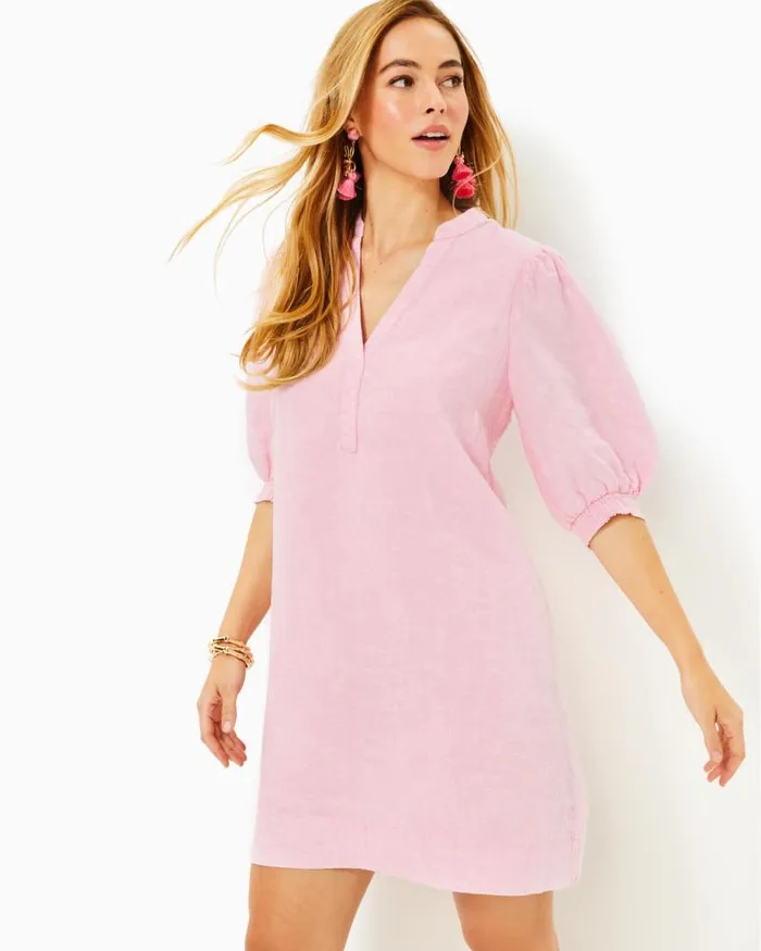 Women Dresses Lilly Pulitzer Riza Long Sleeve Romper Low Tide Navy Bouquet All Day Women Dresses Lilly Pulitzer Riza Long Sleeve Romper Low Tide Navy Bouquet All Day