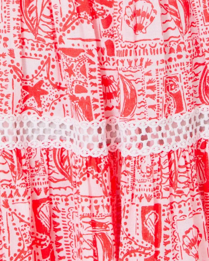 Women Dresses Lilly Pulitzer Siarra Stretch Dress True Navy Caliente Pucker Jacquard