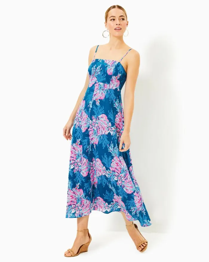 Women Dresses Lilly Pulitzer Teresa Maxi Dress Conch Shell Pink Lets Go Bananas Women Dresses Lilly Pulitzer Teresa Maxi Dress Conch Shell Pink Lets Go Bananas