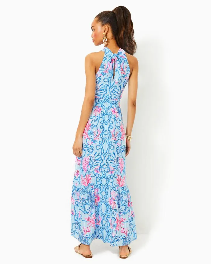 Women Dresses Lilly Pulitzer Teresa Maxi Dress Conch Shell Pink Lets Go Bananas Women Dresses Lilly Pulitzer Teresa Maxi Dress Conch Shell Pink Lets Go Bananas