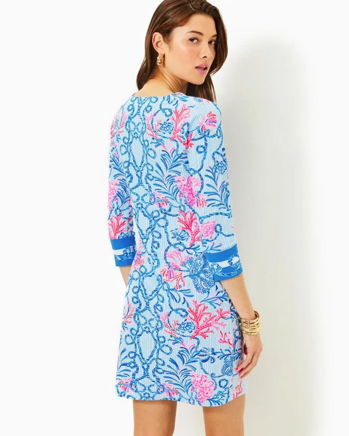 Women Dresses Lilly Pulitzer UPF 50 Nadine ChillyLilly Dress Multi Naut Today Engineered Chillylilly Women Dresses Lilly Pulitzer UPF 50 Nadine ChillyLilly Dress Multi Naut Today Engineered Chillylilly