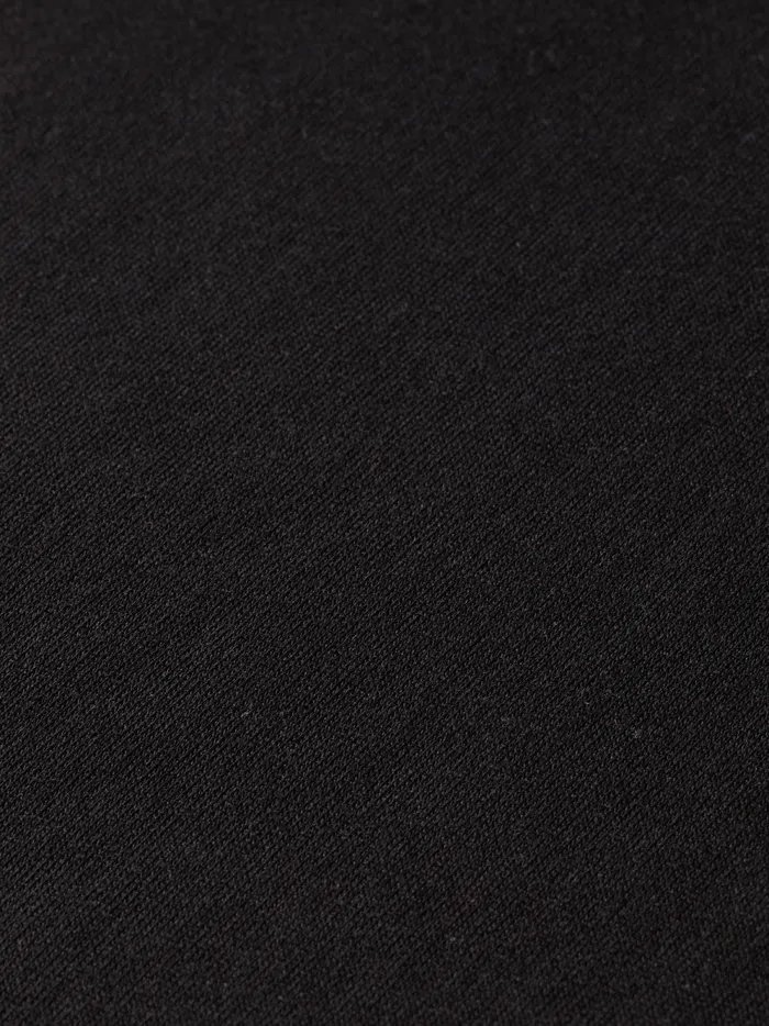 Women Essential ROLL UP NECK LONG SLEEVE TSHIRT Black Scotch and Soda Essentials