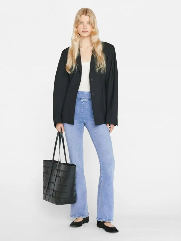 Women Flare FRAME The Jetset Flare 8212 Casper Clean