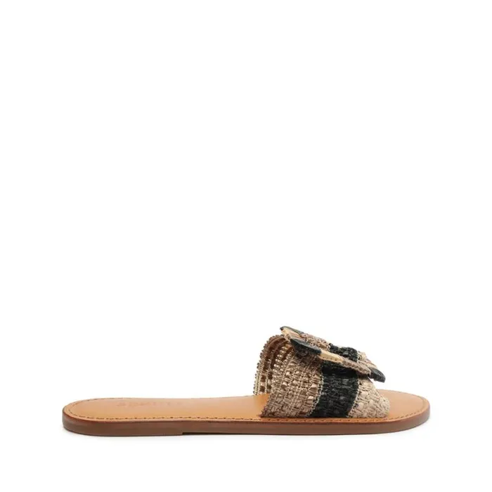 Women Flats Schutz Shoes Cinna Flat Sandal Gold