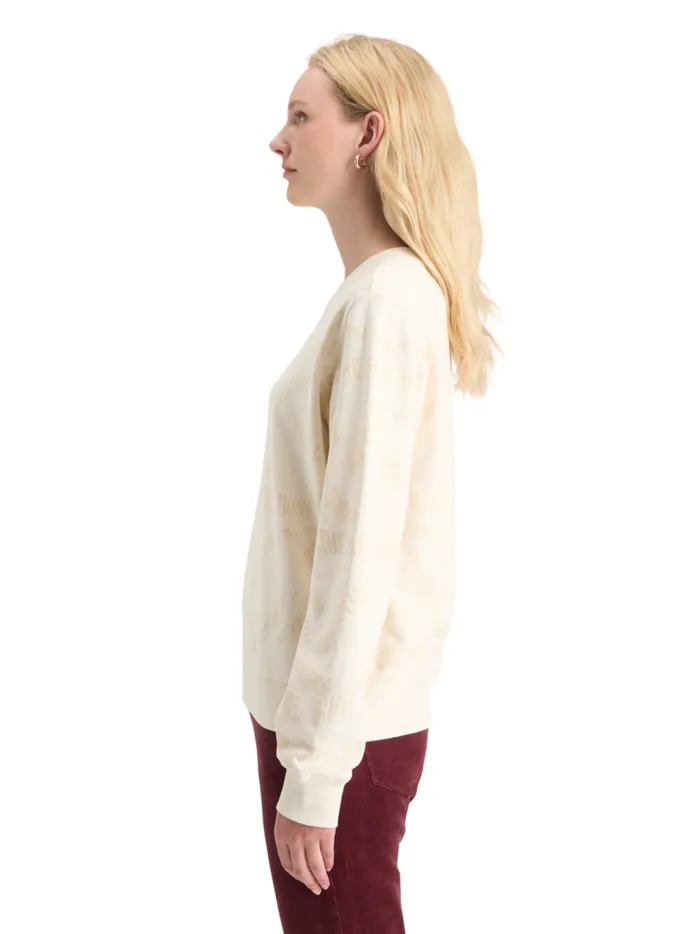 Women FLOCK AOP REGULAR FIT SWEATSHIRT Soft Ice Scotch and Soda Sweatshirts and Hoodies Women FLOCK AOP REGULAR FIT SWEATSHIRT Soft Ice Scotch and Soda Sweatshirts and Hoodies