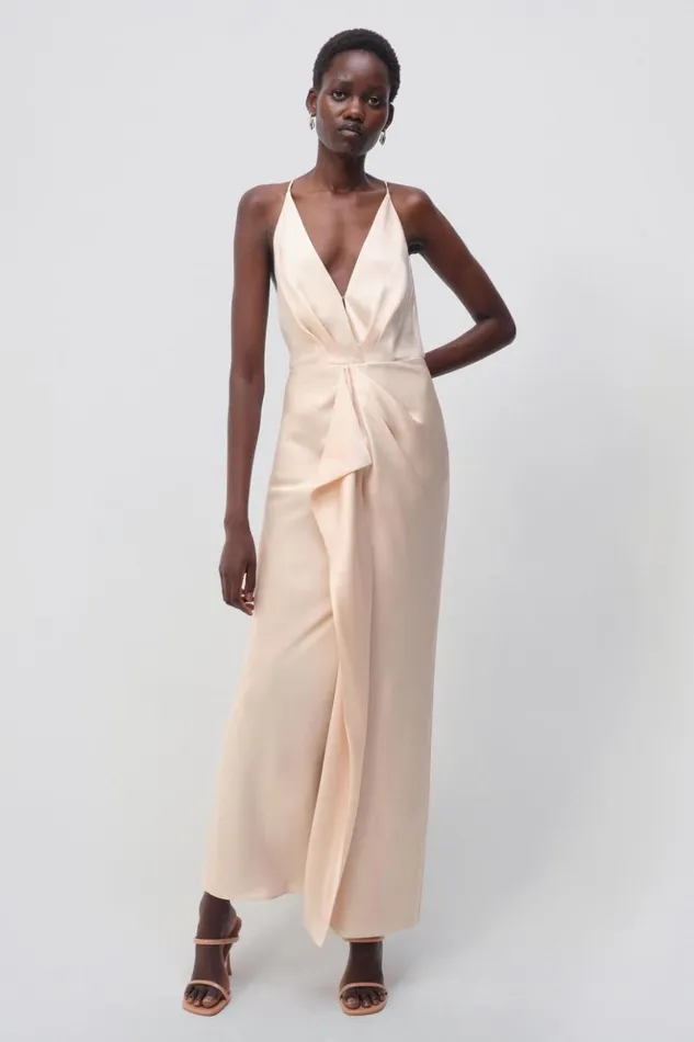 Women Giana Gown Blush Jonathan Simkhai Dresses and Jumpsuits
