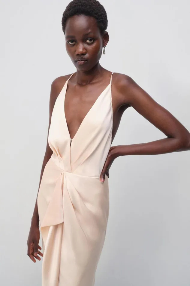Women Giana Gown Blush Jonathan Simkhai Dresses and Jumpsuits