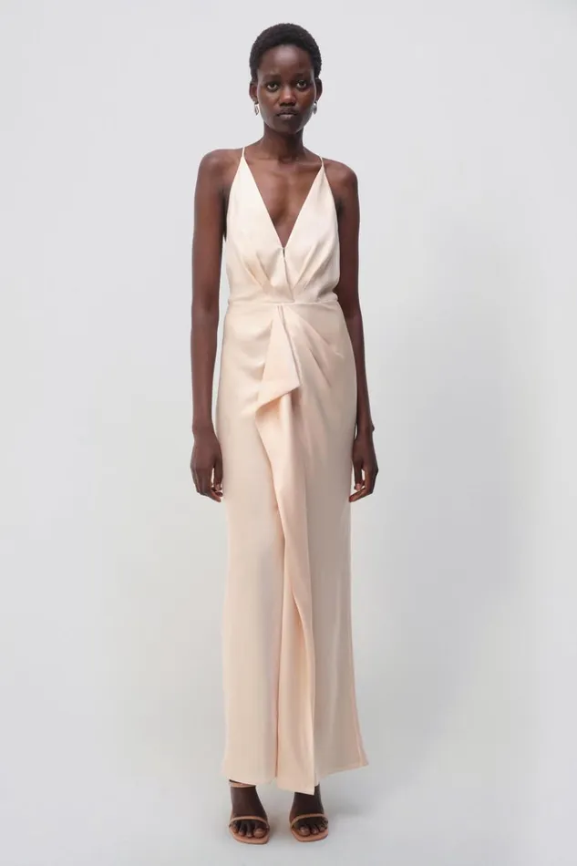 Women Giana Gown Blush Jonathan Simkhai Dresses and Jumpsuits