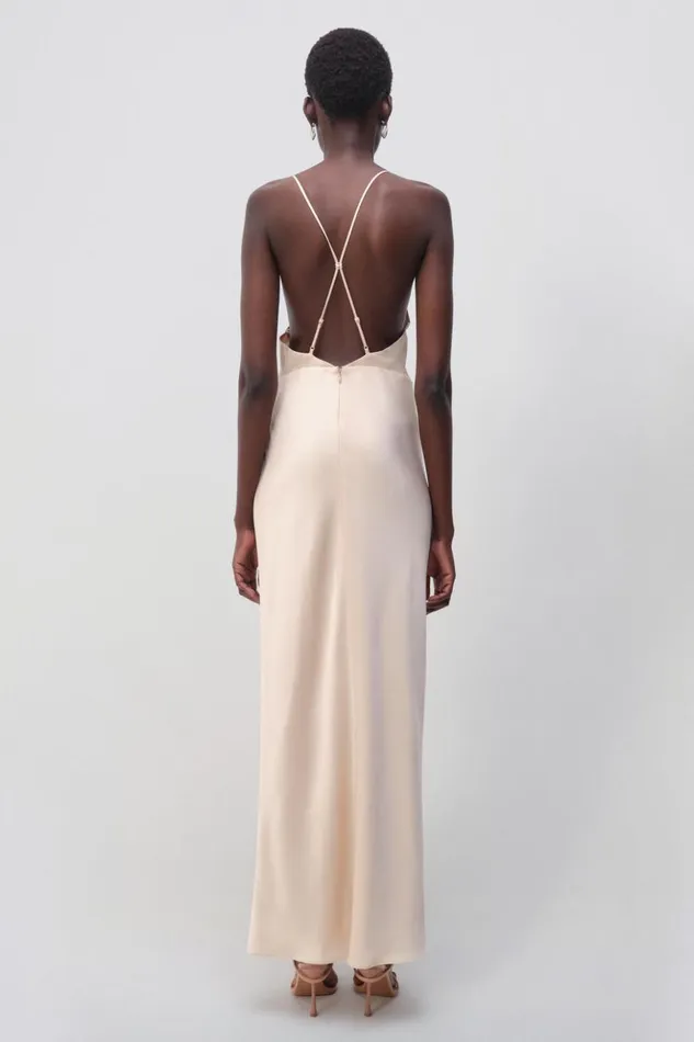 Women Giana Gown Blush Jonathan Simkhai Dresses and Jumpsuits