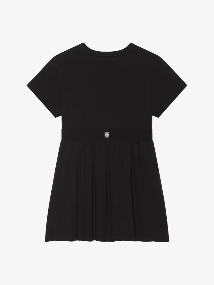 Women Girl 4 To 12 Years Givenchy Dress In Cotton Black