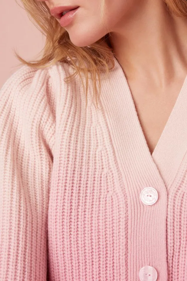 WomenGirls and Baby Avignon DipDyed Ombr Crop Cardigan Strawberry Sunset LoveShackFancy Sweaters WomenGirls and Baby Avignon DipDyed Ombr Crop Cardigan Strawberry Sunset LoveShackFancy Sweaters