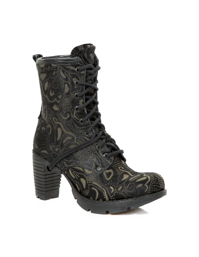 Women Heels New Rock Ankle Boot Trail MTr001C81 Women Heels New Rock Ankle Boot Trail MTr001C81