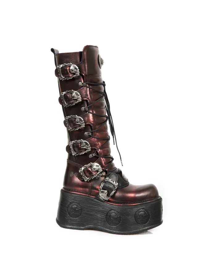 Women High Boot Metallic M272Cz03 High Boots New Rock