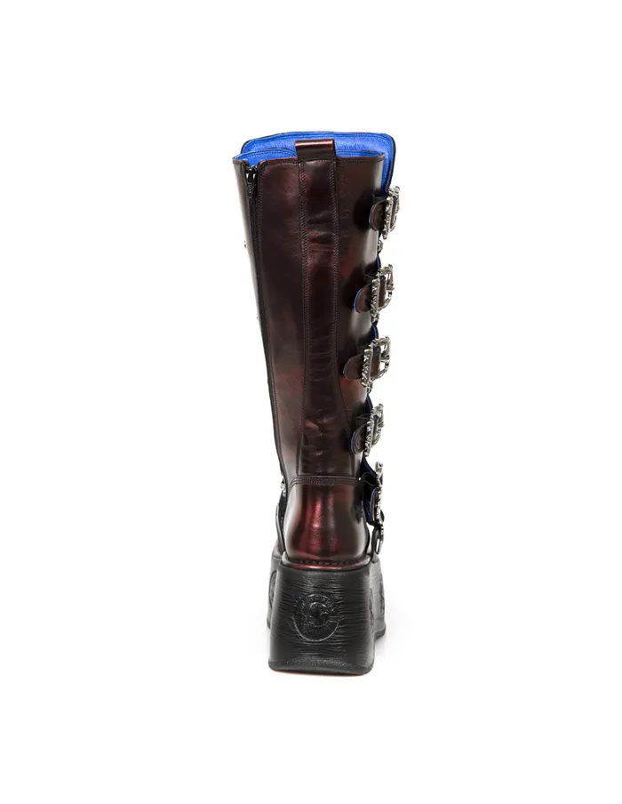Women High Boot Metallic M272Cz03 High Boots New Rock Women High Boot Metallic M272Cz03 High Boots New Rock