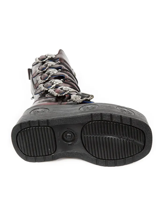 Women High Boot Metallic M272Cz03 High Boots New Rock Women High Boot Metallic M272Cz03 High Boots New Rock