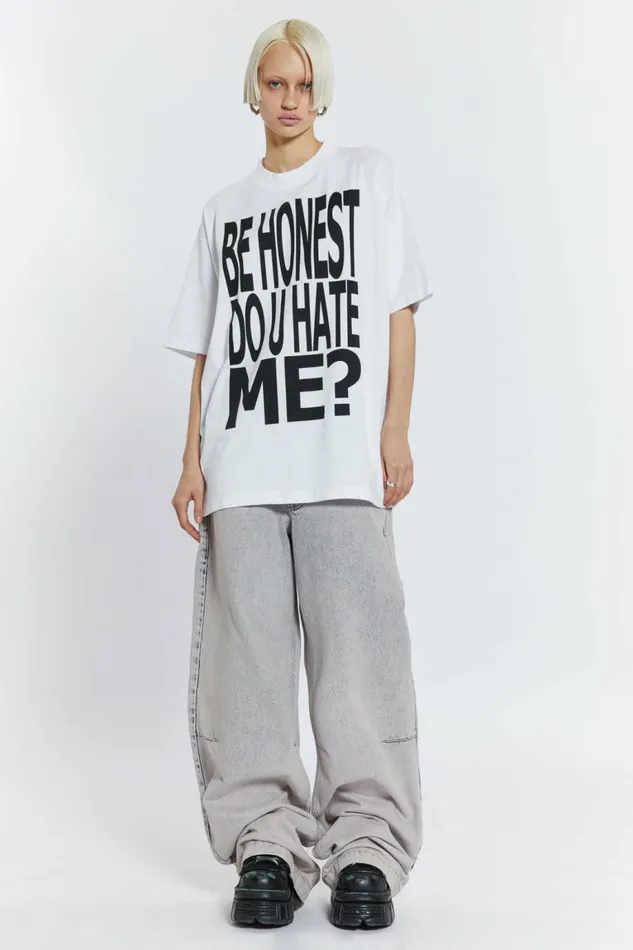 Women Honesty Tee White Jaded London TShirts