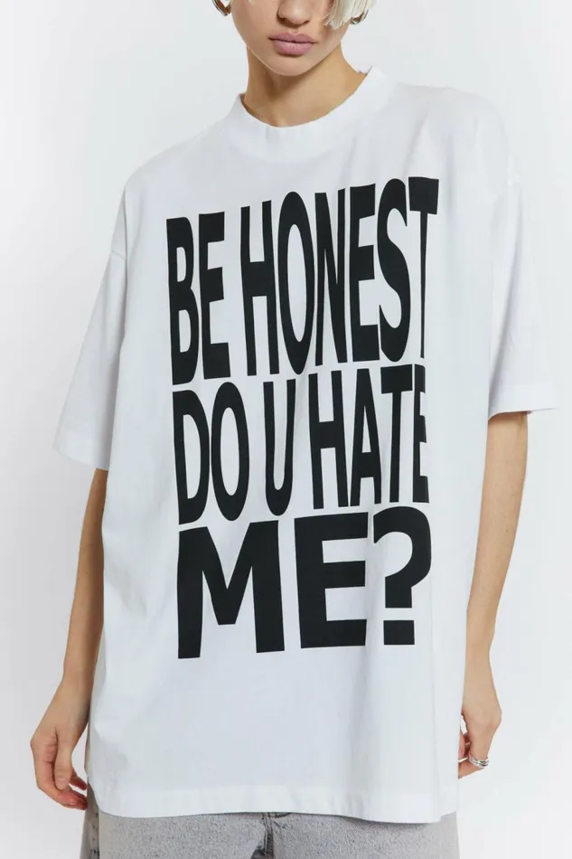 Women Honesty Tee White Jaded London TShirts