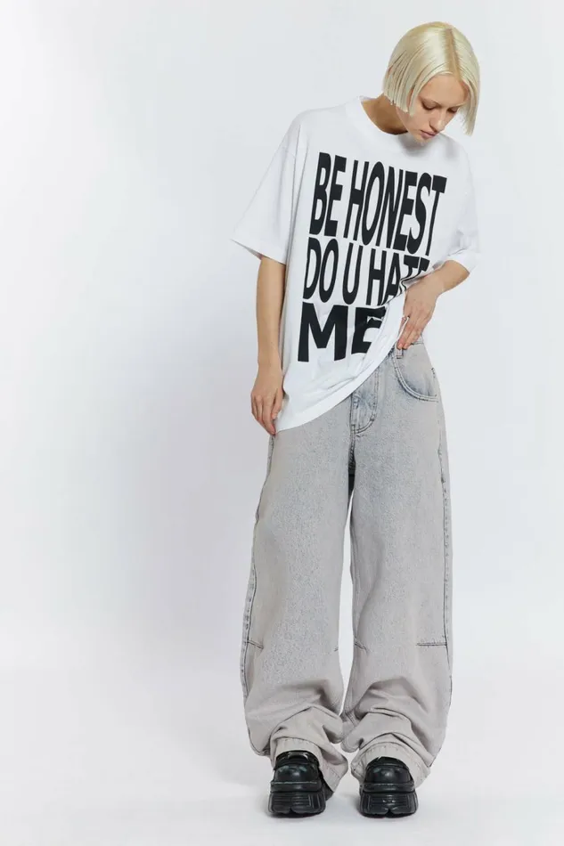 Women Honesty Tee White Jaded London TShirts