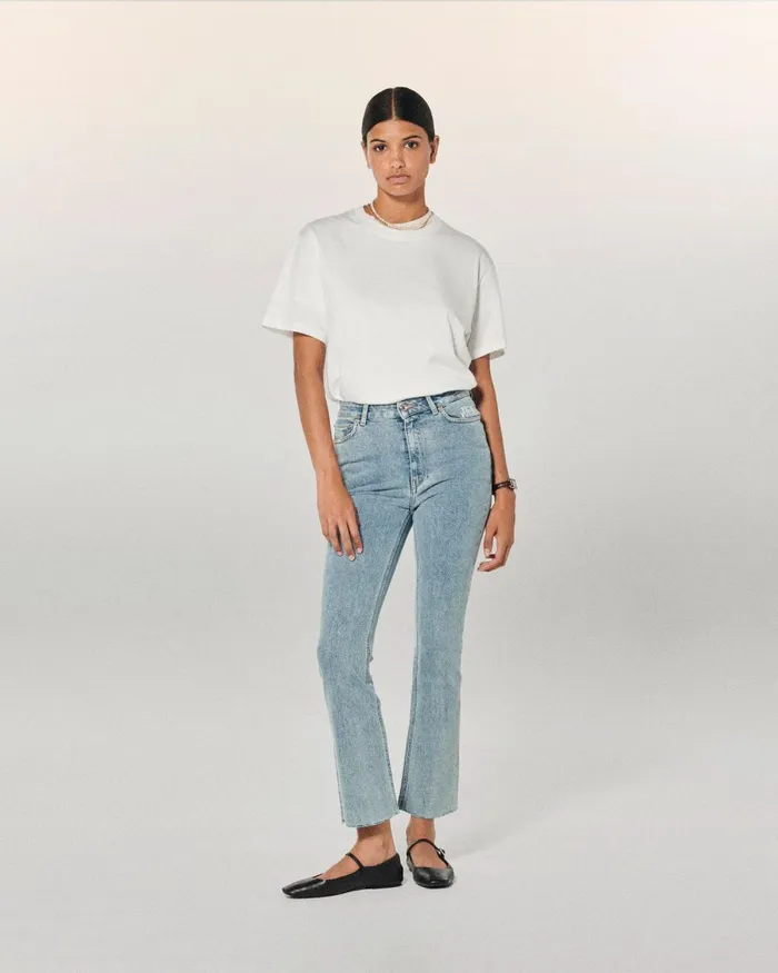 Women Jeans From Future Jude Jeans Bootcut Light Blue