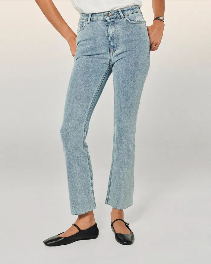 Women Jeans From Future Jude Jeans Bootcut Light Blue