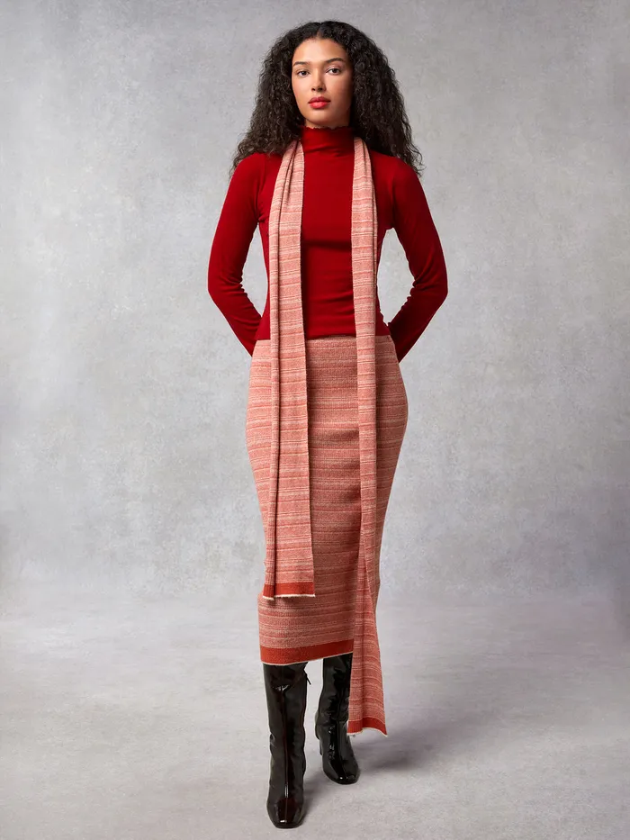 Women Knits Rouje Corentin Scarf Uni Rouge