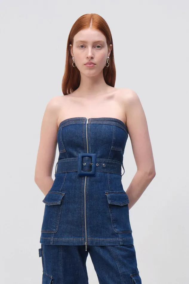 Women Kota Bustier Imperial Jonathan Simkhai Tops and Bodysuits