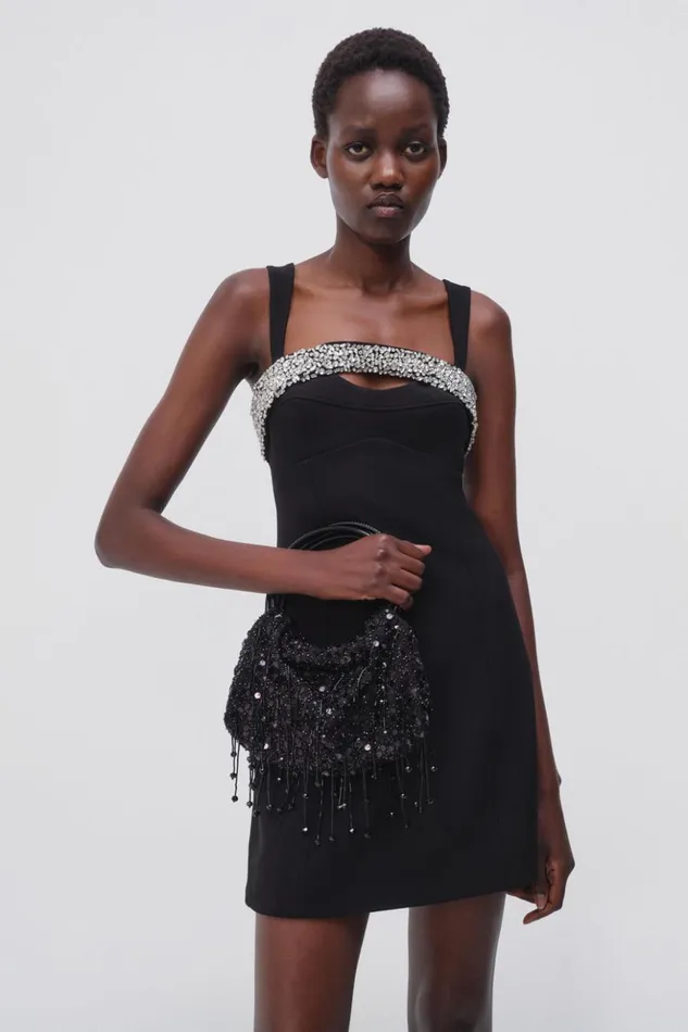 Women Lenny Dress Black Jonathan Simkhai Dresses and Jumpsuits