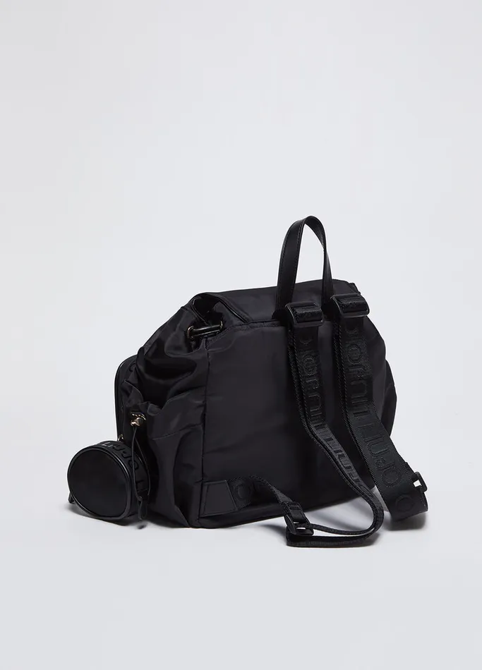 Women Liujo Backpacks Nylon Backpack Black